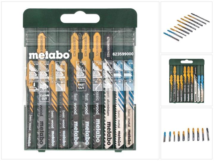 Actual product image Metabo Stitch sheet assortment Promotion 10-part