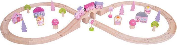 Immagine prodotto Bigjigs Set ferroviario in legno da favola