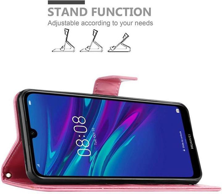 Image du produit Cadorabo Couverture du livre de fleurs (Huawei Y6 (2019))
