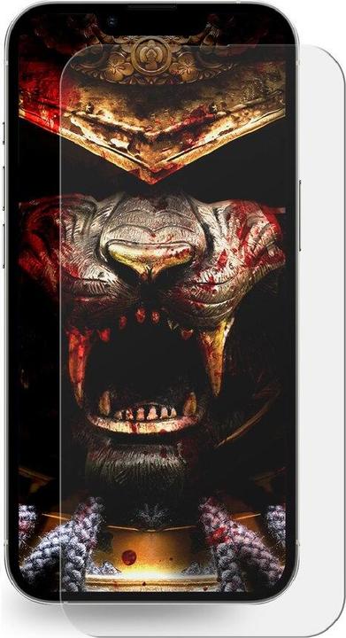 Protectorking 3x 3D A++ echtes Tempered 9H Panzerhartglas KLAR (3 Stück, Apple iPhone 13 Pro)