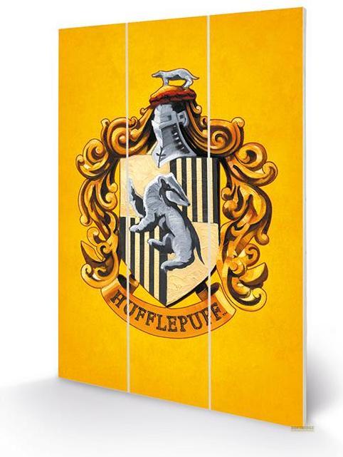 Immagine prodotto Pyramid HARRY POTTER - Stemma di Tassorosso - Impressione su tavola 20x29,5 (20 x 29,5 cm)