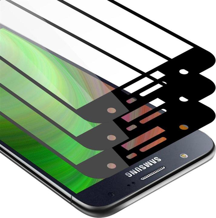 Produktbild Cadorabo Vollbild Displayschutzglas (3 Stück, Samsung Galaxy J7)
