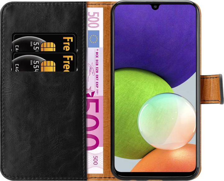 Produktbild Cadorabo Luxury Book Hülle (Samsung Galaxy M22, Samsung Galaxy A22, Samsung Galaxy A32)