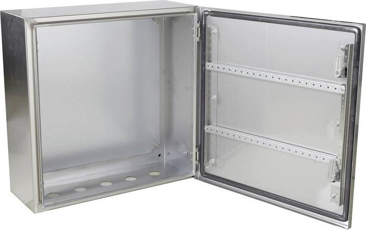 Produktbild Tru Components TC-SS505020 Schaltschrank 500 x 500 x 200 Edelstahl Lichtgrau 1 S