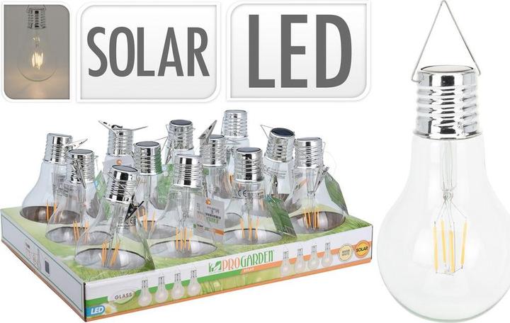 Image du produit Fs-Star Lampe solaire LED en forme de poire