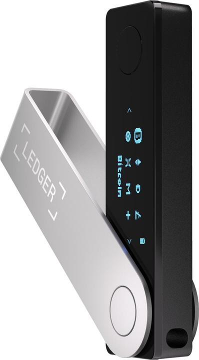 Ledger Nano X - Onyx zwart (Bitcoin, Litecoin, Ubiq, Bitcoin Cash, Komodo, Zcash, Ethereum Klassiek, Ether, Vertcoin, Stellaire, Neo, Dash)