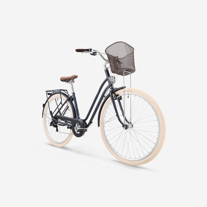 Image du produit Btwin Vélo de ville 520 cadre bas bleu foncé