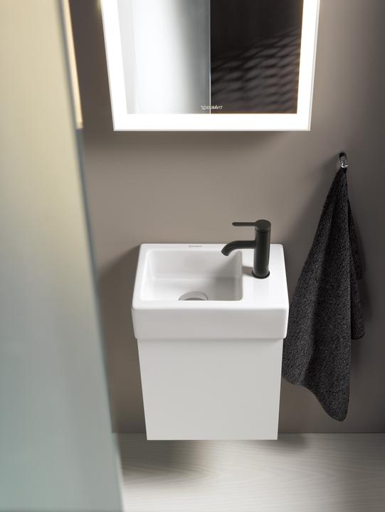 Image du produit Duravit Mitigeur monocommande pour lavabo C.1 S o Garniture de vidage à tirette noir mat