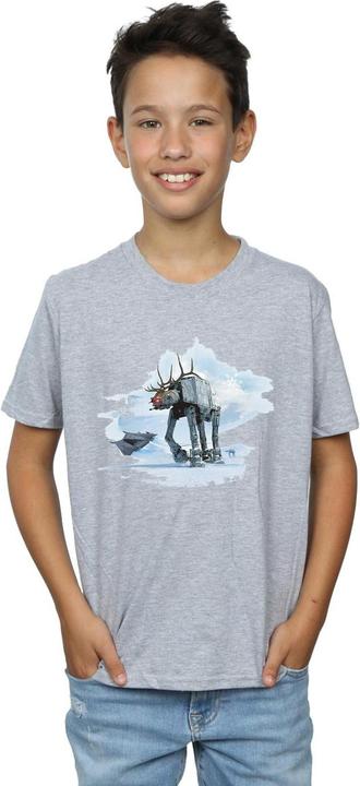 Image du produit Star Wars - T-shirt CHRISTMAS AT-AT REINDEER - Garçon (152, 158)