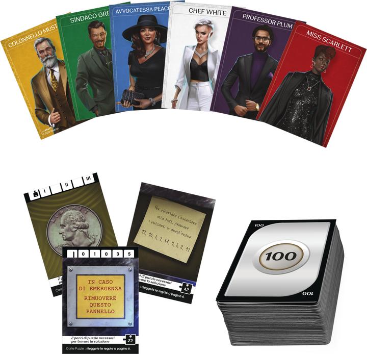 Produktbild Hasbro Gaming Cluedo Escape (Italienisch)