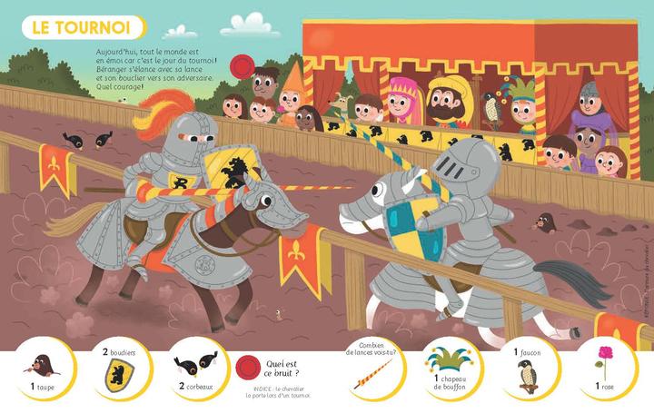 Image du produit Larousse jeunesse Ecoute et trouve les chevaliers (Français, Ameling Charlotte, 2024)