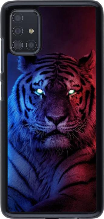 Produktbild PhoneLook Hülle Tiger Blue Red (Samsung Galaxy A51)