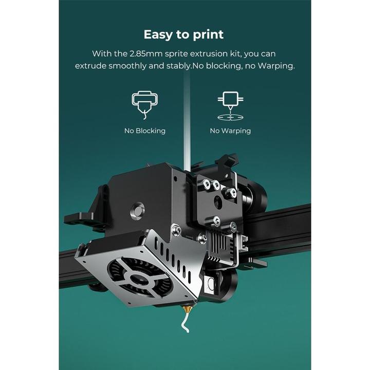 Actual product image Creality Filament TPR Black 2.85 mm 1.29 kg (2.85 mm, 1290 g, Black)