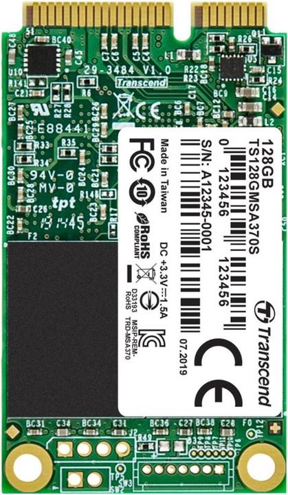 Productafbeelding Transcend 370S (128 GB, mSATA)