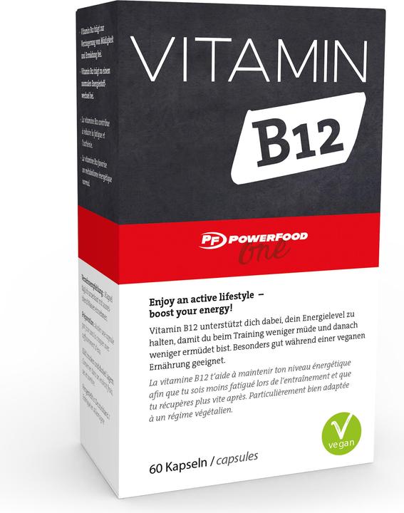 Actual product image PowerFood One Vitamin B12 (60 Piece, Capsules, 1000 g)