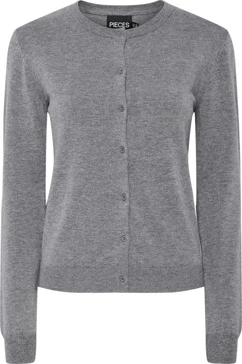 Pieces Pcnora Ls O-Neck Cardigan Noos Bc
