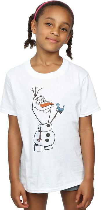 Image du produit Disney - T-shirt FROZEN OLAF AND SALAMANDER - Fille (152, 158)