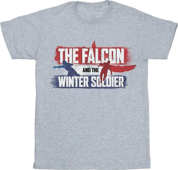 Produktbild The Falcon And The Winter Soldier Action Logo TShirt (S)