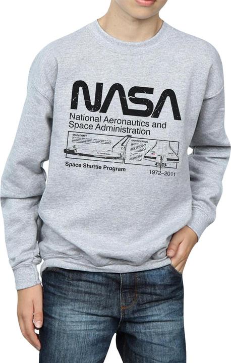 Immagine prodotto Nasa Felpa Space Shuttle Ragazzi (128)