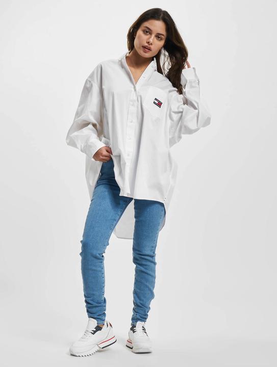 Actual product image Tommy Hilfiger Tommy Jeans Timeless Sherpa long sleeve shirt - 98561 (S)