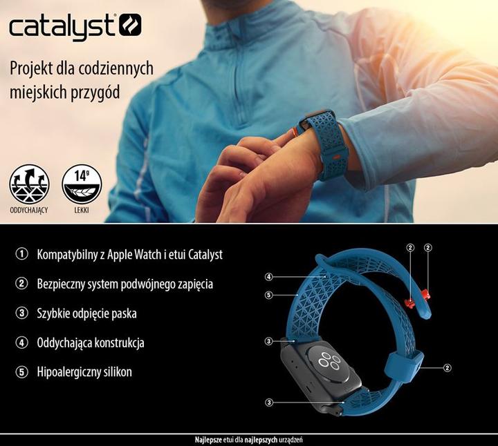 Produktbild Catalyst Sportarmband – elastisches Armband für Apple Watch 38 (Silikon)