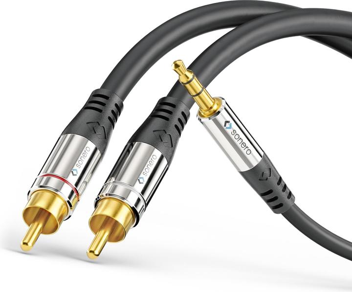 Produktbild Sonero 3.5 mm – Cinch (3 m, 3.5mm Klinke (AUX), Cinch)