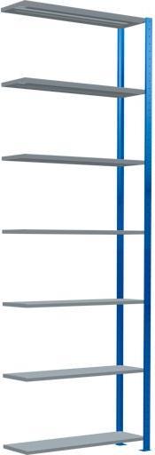Stecksystem Anbauregal MULTIplus250 mit Kreuzstrebe