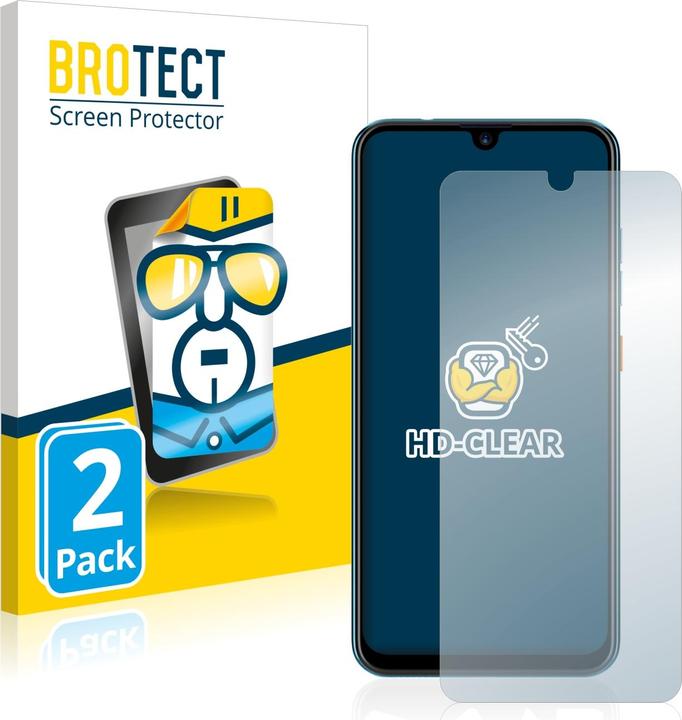 Produktbild BROTECT Schutzfolie Displayschutz Klar (2 Stück, Orange Neva Play)