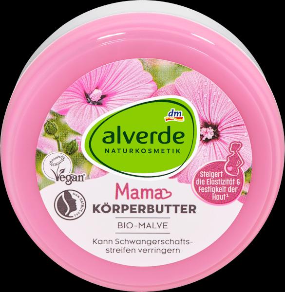 dm alverde Mama Körperbutter Bio-Malve