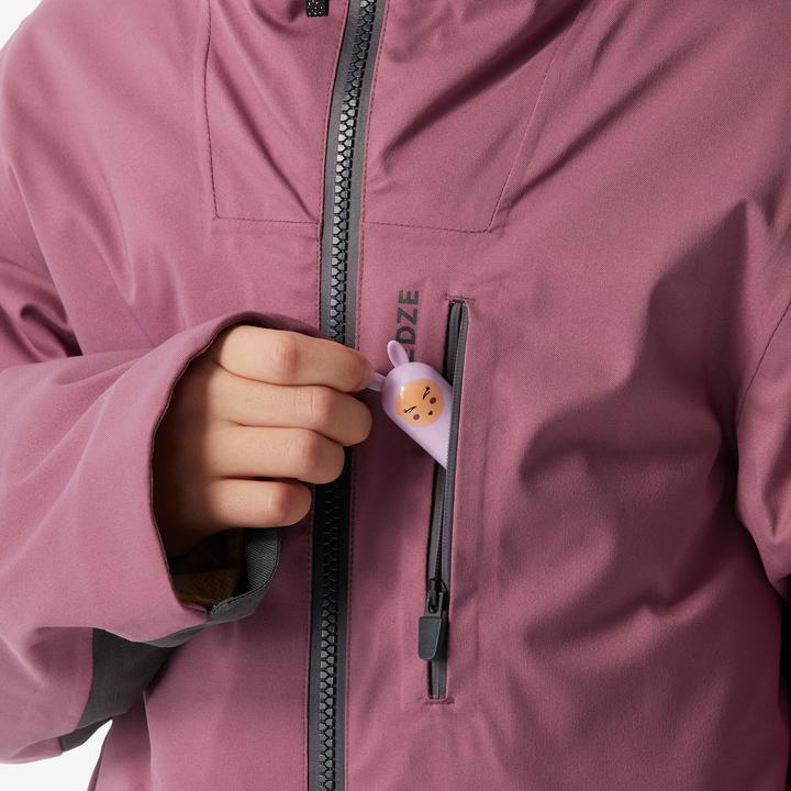 Immagine prodotto Wedze Tuta da sci per bambini calda e impermeabile - 900 rosa (164)