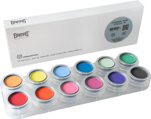 Grimas Lidschatten Palette RA (Palette 12 RA)