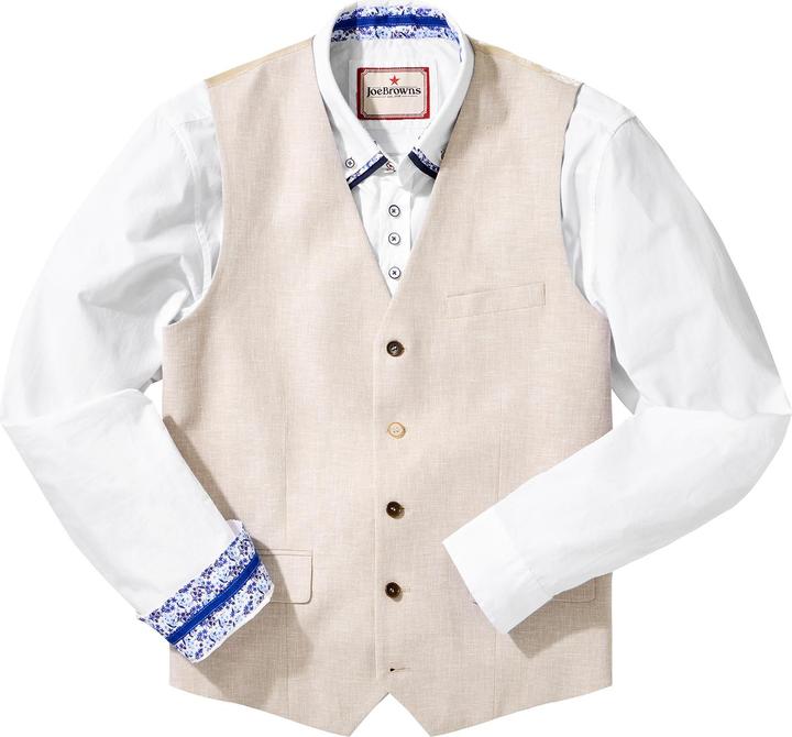 Immagine prodotto Joe Browns Woven Linen Blend Waistcoat (54)