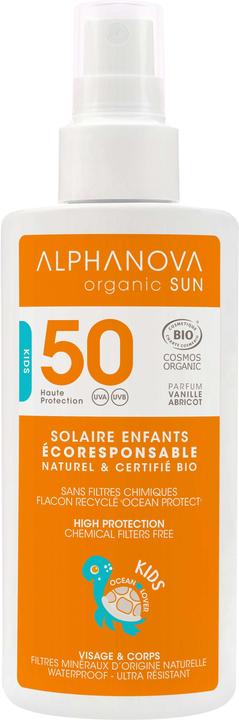 Actual product image Alphanova SUN Spray Kids Bio SPF50 (Sun spray, SPF 50, 268.95 ml, 125 g)