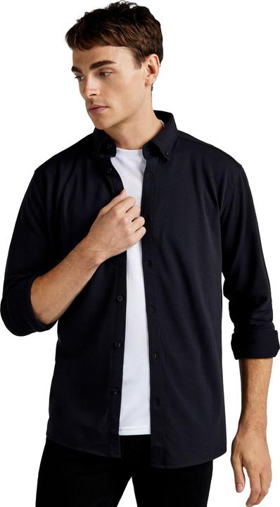 Actual product image Kustom Kit Mens Superwash 60°C Tailored Long-Sleeved Shirt (S)