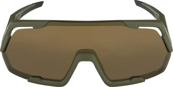 Produktbild ALPINA SPORTS Rocket Q-Lite (Olive matt-bronce mirror, Gold)