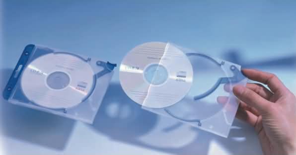 Actual product image Durable Inserts for CD Slim Jewel Case (Plates, CDs)