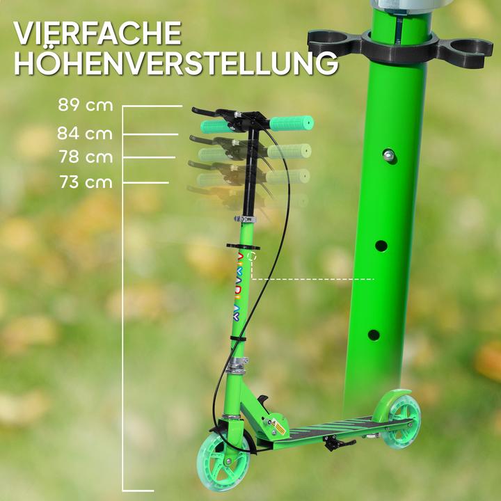 Image du produit Aiyaplay Kinderscooter Kunststoff, Metall Grün