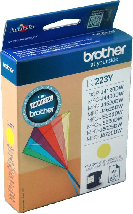 Actual product image Brother Lc-223 (Y)