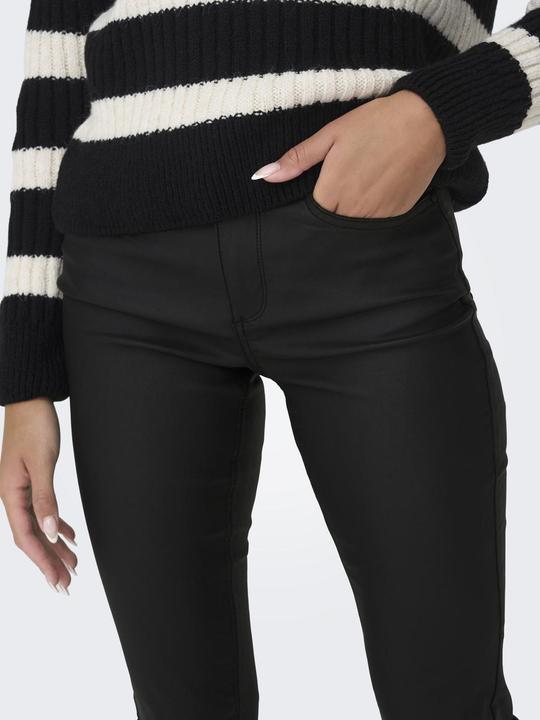 Actual product image Only Skinny fit mid waist leg with flare trousers Trousers (M)