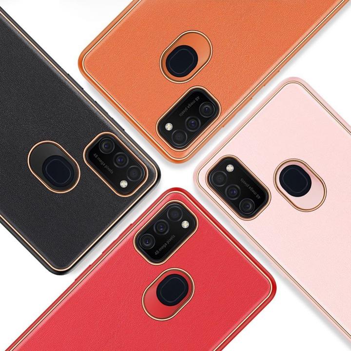 Actual product image Dux Ducis Yolo elegant case made of soft TPU and PU leather for Samsung Galaxy M30s red (Samsung Galaxy M30s)