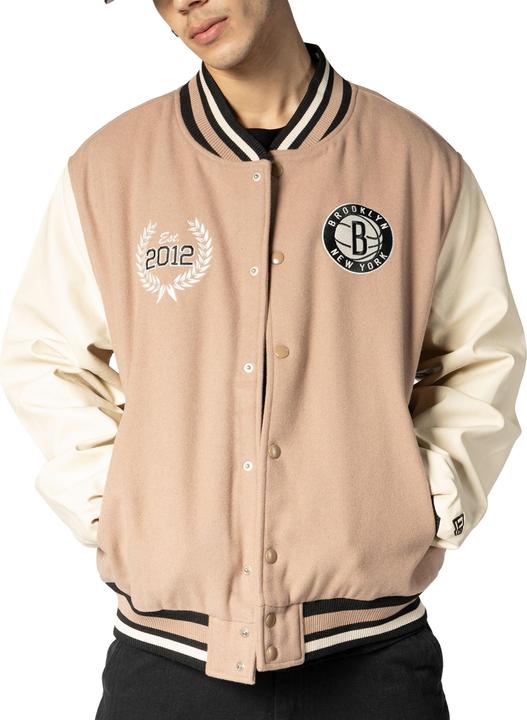 Produktbild New Era Varsity College Jacke - NBA Brooklyn Nets - L (L)