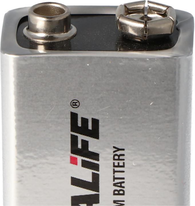 Produktbild Ultralife Lithium Batterie 9 Volt, E-Block, U9VL, U9VL-J, U9VL-J-P (1 Stk., 1200 mAh)