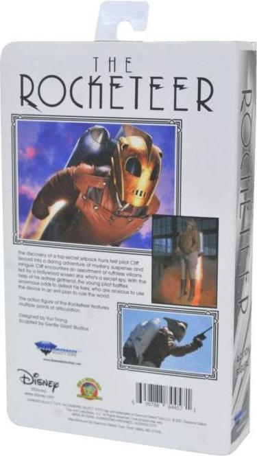 Immagine prodotto Diamond Select Toys Rocketeer Deluxe Action Figure VHS Box Set SDCC 2021 Previews Exclusive 18 cm
