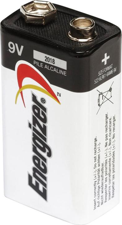Produktbild Energizer Batterie Typ 9V 1Stk. (1 Stk., 9V Block)