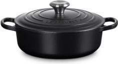 Image du produit Le Creuset Rôtissoire Gourmet Signature 24 cm Noir (24 cm, Cocotte + faitout, Fonte)