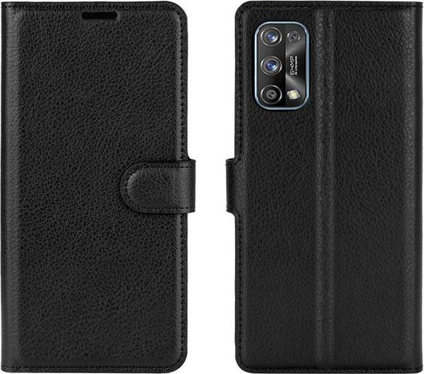 Produktbild MU Classic Litchi Leder Bookcover Series (Realme 7 Pro)