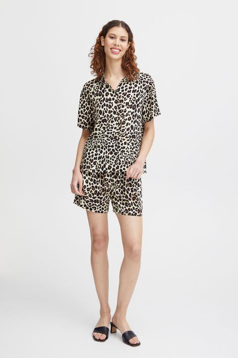Actual product image B.young BYMMMJOELLA CROP SHIRT 20814527 (34)