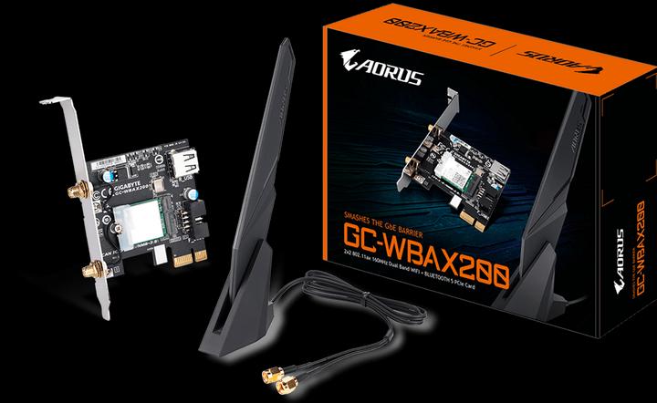 Image du produit Gigabyte GC-WBAX200 Wifi 6 (Mini PCI Express)