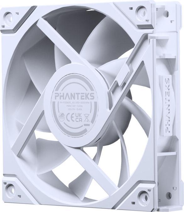 Produktbild Phanteks M25 Gen2 PWM D-RGB Lüfter - 120mm, weiss (120 mm, 1 x)