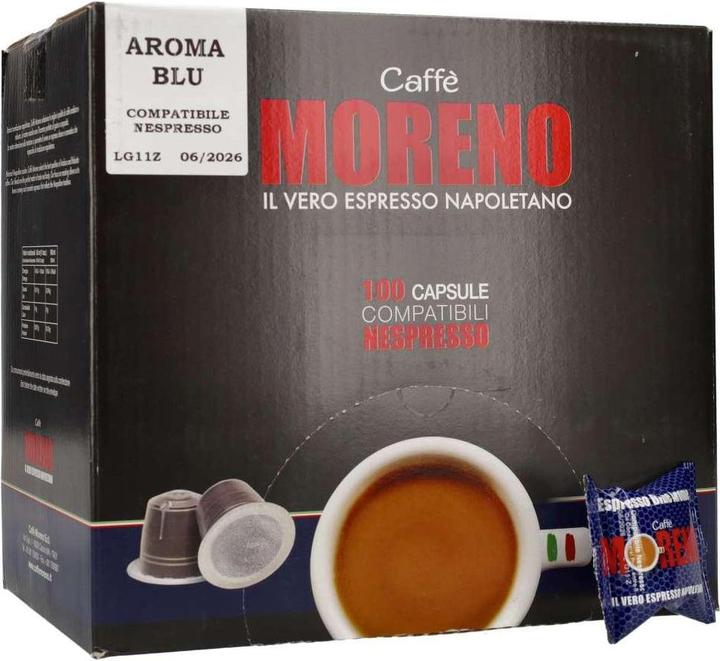 Caffè Moreno Espresso Blue Arome (100 x Port.)